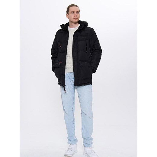 CANADA weather gear Kurtka zimowa w kolorze czarnym ze sklepu Limango Polska w kategorii Kurtki męskie - zdjęcie 187736133