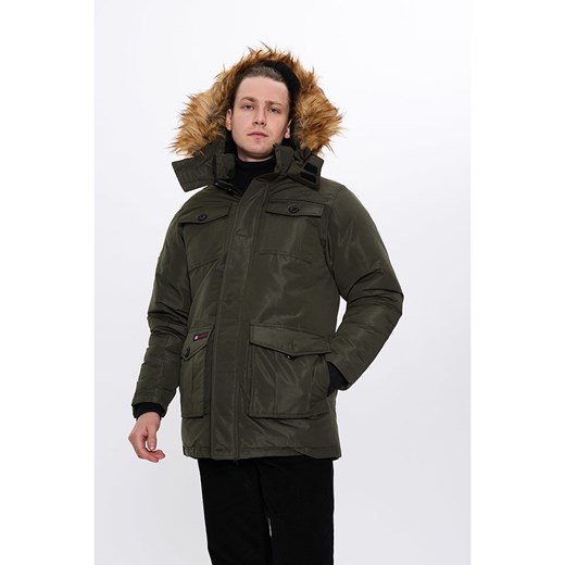 CANADA weather gear Kurtka zimowa w kolorze khaki ze sklepu Limango Polska w kategorii Kurtki męskie - zdjęcie 187736153