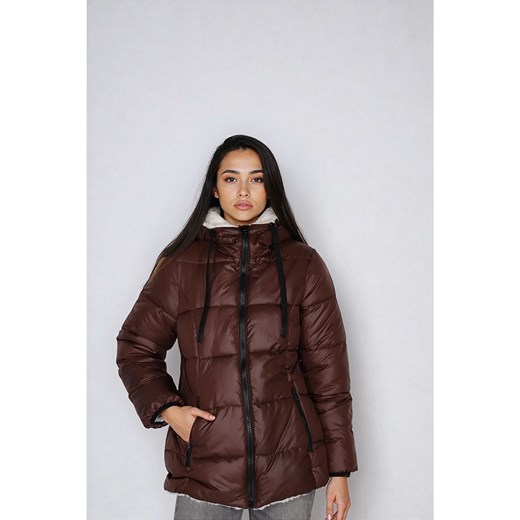 Steve Madden Kurtka zimowa w kolorze czerwonym ze sklepu Limango Polska w kategorii Kurtki damskie - zdjęcie 187736411