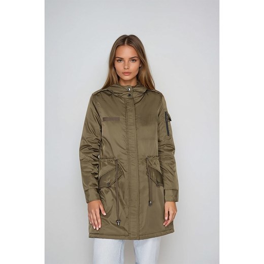 Steve Madden Parka w kolorze khaki ze sklepu Limango Polska w kategorii Kurtki damskie - zdjęcie 187736441