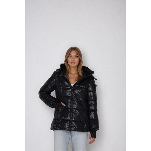 Steve Madden Kurtka zimowa w kolorze czarnym ze sklepu Limango Polska w kategorii Kurtki damskie - zdjęcie 187736483