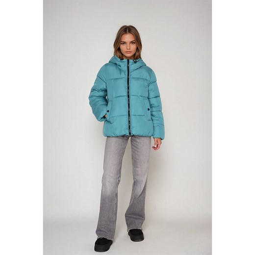 Steve Madden Kurtka zimowa w kolorze błękitnym ze sklepu Limango Polska w kategorii Kurtki damskie - zdjęcie 187736522