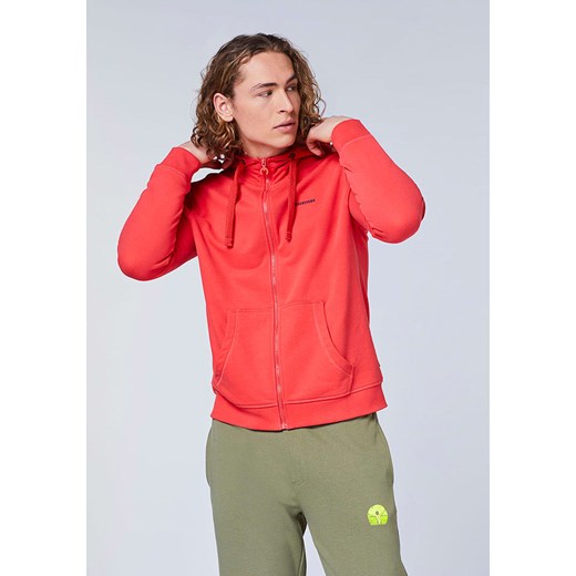 Chiemsee Bluza &quot;Zwiko&quot; w kolorze czerwonym ze sklepu Limango Polska w kategorii Bluzy męskie - zdjęcie 187736713