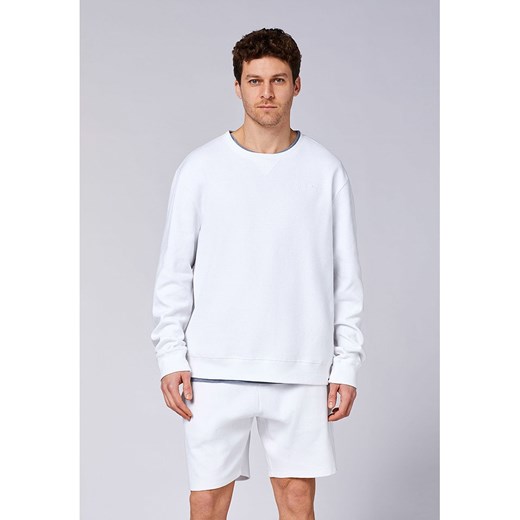 Chiemsee Bluza w kolorze białym ze sklepu Limango Polska w kategorii Bluzy męskie - zdjęcie 187737123