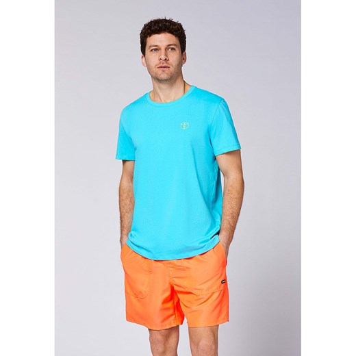 Chiemsee Koszulka w kolorze błękitnym ze sklepu Limango Polska w kategorii T-shirty męskie - zdjęcie 187737152