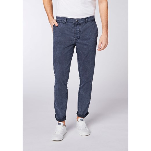 Chiemsee Spodnie chino &quot;Sansibar&quot; w kolorze granatowym ze sklepu Limango Polska w kategorii Spodnie męskie - zdjęcie 187737333