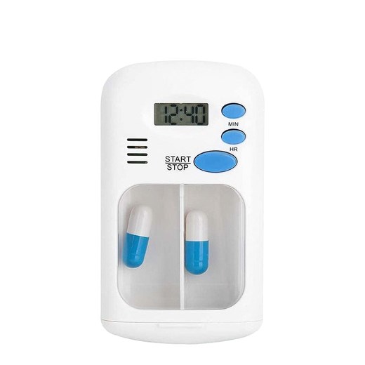 DAM Pudełko w kolorze biało-niebieskim na tabletki ze sklepu Limango Polska w kategorii Akcesoria i przechowywanie - zdjęcie 187738402