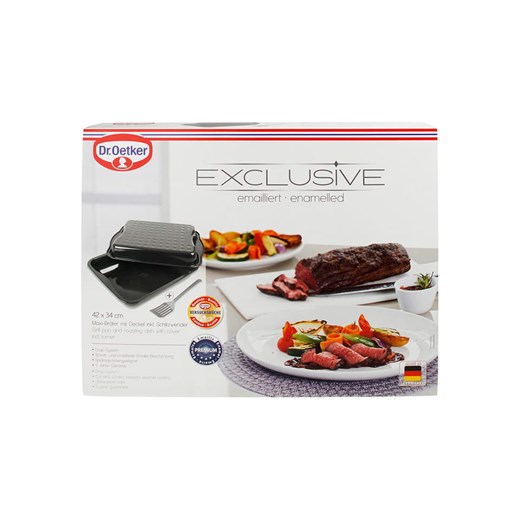 Dr. Oetker Brytfanna &quot;Exclusive&quot; w kolorze czarnym - 42 x 34 cm Dr. Oetker onesize Limango Polska