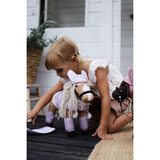 ASTRUP Zestaw akcesoriów w kolorze fioletowym dla koników - 3+ ze sklepu Limango Polska w kategorii Zabawki - zdjęcie 187739503