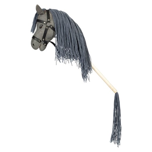 ASTRUP Koń &quot;Sky&quot; w kolorze szarym na kiju - 3+ ze sklepu Limango Polska w kategorii Zabawki - zdjęcie 187739534