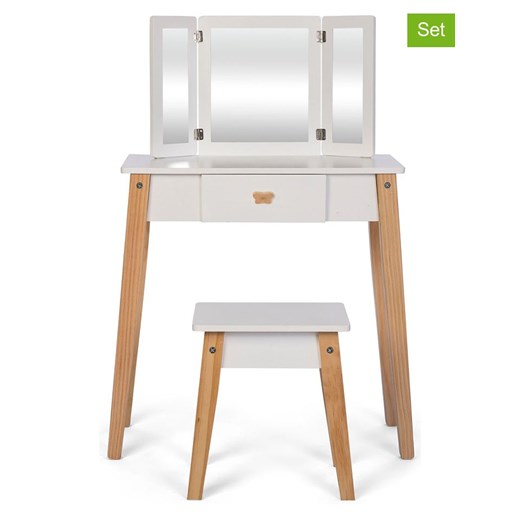 MAMAMEMO 2-częściowy zestaw w kolorze białym ze sklepu Limango Polska w kategorii Meble dziecięce - zdjęcie 187739724