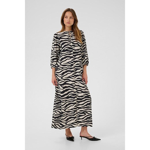 Kaffe Sukienka w kolorze kremowo-czarnym ze sklepu Limango Polska w kategorii Sukienki - zdjęcie 187740640