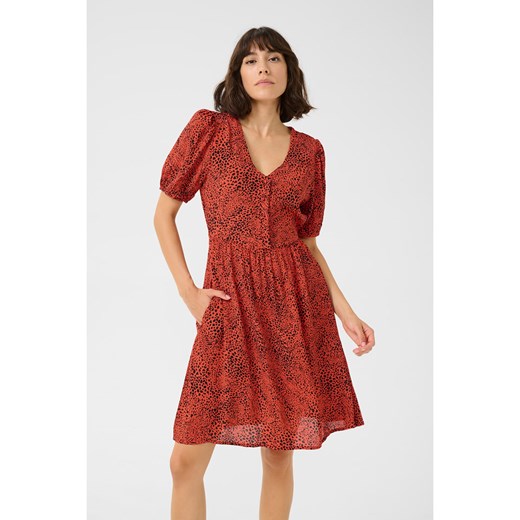 Kaffe Sukienka w kolorze czerwono-czarnym ze sklepu Limango Polska w kategorii Sukienki - zdjęcie 187740682