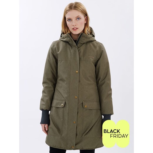 finside Parka zimowa &quot;Oikku&quot; w kolorze khaki ze sklepu Limango Polska w kategorii Kurtki damskie - zdjęcie 187740922