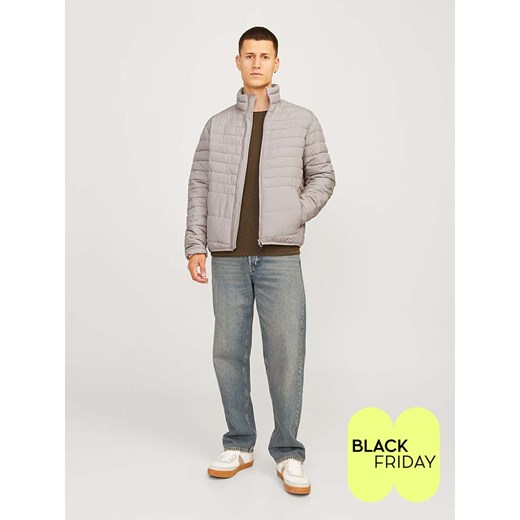 Jack &amp; Jones Kurtka pikowana w kolorze beżowym ze sklepu Limango Polska w kategorii Kurtki męskie - zdjęcie 187741051