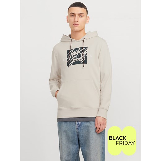 Jack &amp; Jones Bluza w kolorze beżowym ze sklepu Limango Polska w kategorii Bluzy męskie - zdjęcie 187741163