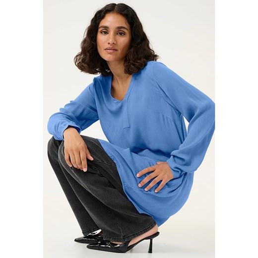 Kaffe Tunika &quot;Amber&quot; w kolorze błękitnym ze sklepu Limango Polska w kategorii Bluzki damskie - zdjęcie 187741251