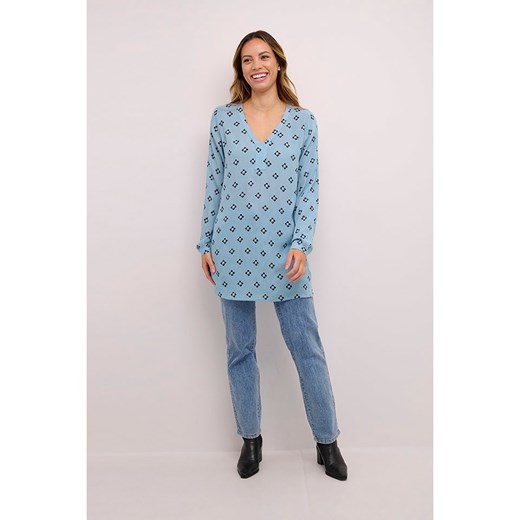 Kaffe Tunika w kolorze błękitnym ze sklepu Limango Polska w kategorii Bluzki damskie - zdjęcie 187741454