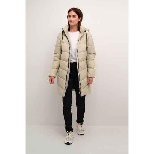 Kaffe Płaszcz pikowany w kolorze beżowym ze sklepu Limango Polska w kategorii Kurtki damskie - zdjęcie 187741644