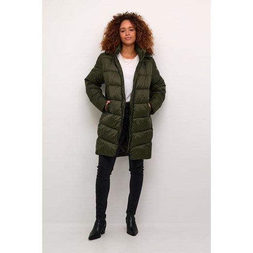 Kaffe Płaszcz pikowany w kolorze khaki ze sklepu Limango Polska w kategorii Kurtki damskie - zdjęcie 187741650