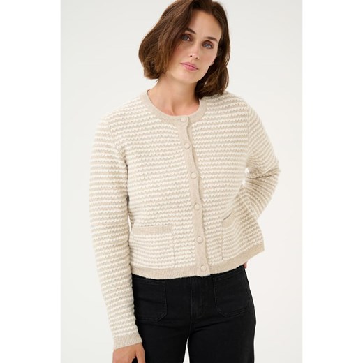 Kaffe Kardigan w kolorze beżowym ze sklepu Limango Polska w kategorii Swetry damskie - zdjęcie 187741754