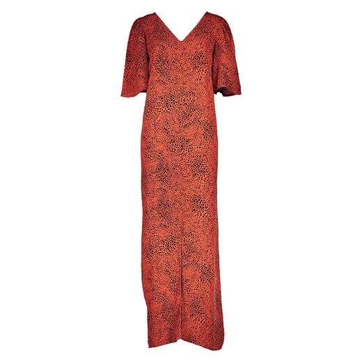 Kaffe Sukienka w kolorze pomarańczowo-czarnym ze sklepu Limango Polska w kategorii Sukienki - zdjęcie 187742220