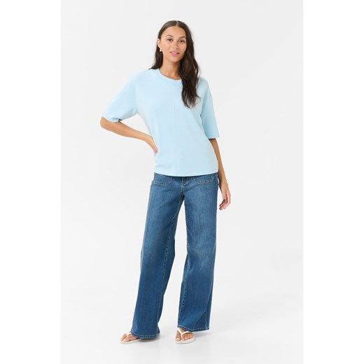 Kaffe Koszulka w kolorze błękitnym ze sklepu Limango Polska w kategorii Bluzki damskie - zdjęcie 187742283