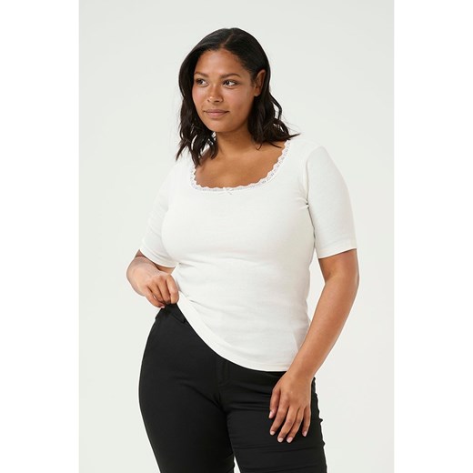 Kaffe Koszulka w kolorze białym ze sklepu Limango Polska w kategorii Bluzki damskie - zdjęcie 187742642
