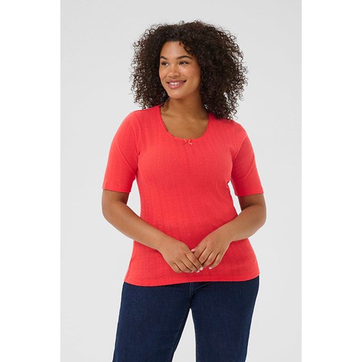 Kaffe Koszulka w kolorze czerwonym ze sklepu Limango Polska w kategorii Bluzki damskie - zdjęcie 187742652