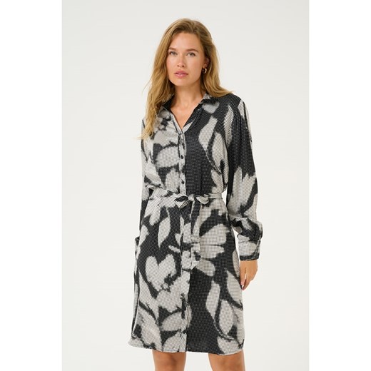 Cream Sukienka &quot;Omma&quot; w kolorze czarno-szarym ze sklepu Limango Polska w kategorii Sukienki - zdjęcie 187742731