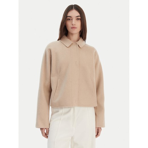 BOSS Kurtka przejściowa Cafeta 50543170 Beżowy Regular Fit ze sklepu MODIVO w kategorii Kurtki damskie - zdjęcie 187742813