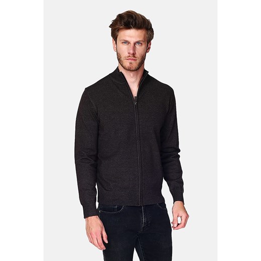 C&amp; Jo Kardigan w kolorze antracytowym ze sklepu Limango Polska w kategorii Swetry męskie - zdjęcie 187743053