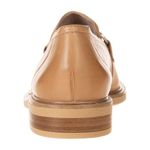 Paul Green Skórzane mokasyny w kolorze beżowym Paul Green 38,5 Limango Polska okazja