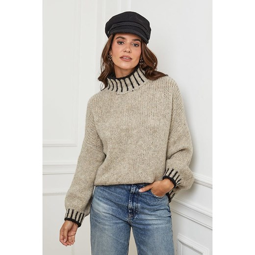 L&apos;armoire de Suzette Golf w kolorze szarobrązowym ze sklepu Limango Polska w kategorii Swetry damskie - zdjęcie 187743604
