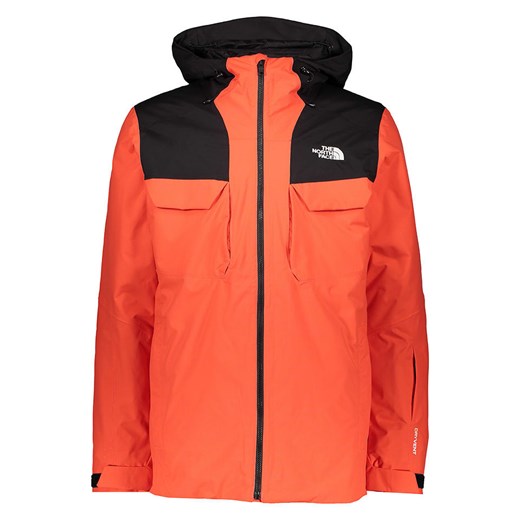 The North Face Kurtka funkcyjna 3w1 w kolorze pomarańczowo-czarnym ze sklepu Limango Polska w kategorii Kurtki męskie - zdjęcie 187744421