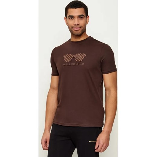 Karl Lagerfeld T-shirt | Regular Fit ze sklepu Gomez Fashion Store w kategorii T-shirty męskie - zdjęcie 187747534