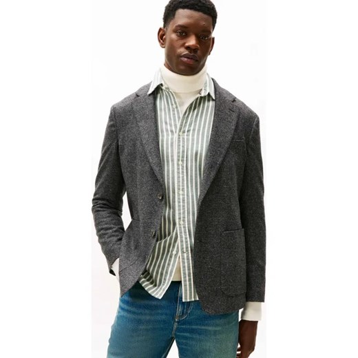 Tommy Hilfiger Wełniana marynarka DC DONEGAL | Regular Fit | z dodatkiem jedwabiu ze sklepu Gomez Fashion Store w kategorii Marynarki męskie - zdjęcie 187747550