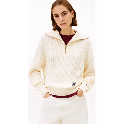 Tommy Hilfiger Sweter | Relaxed fit ze sklepu Gomez Fashion Store w kategorii Swetry damskie - zdjęcie 187747624