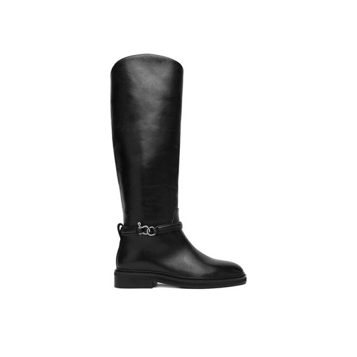 GINO ROSSI Oficerki CEO-BERO-V2000-128-1 Czarny ze sklepu MODIVO w kategorii Kozaki damskie - zdjęcie 187747890