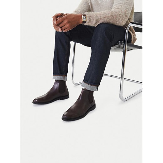 Geox Sztyblety U567KA 00039 C6009 Brązowy ze sklepu MODIVO w kategorii Buty zimowe męskie - zdjęcie 187747910