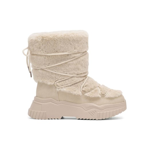 DeeZee Śniegowce NELA WS6009-01 Beżowy ze sklepu MODIVO w kategorii Śniegowce damskie - zdjęcie 187747941