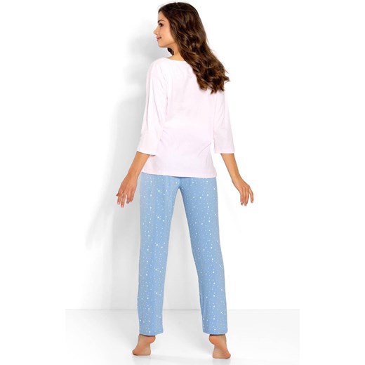 Piżama damska dwuczęściowa Monique, Kolor różowo-niebieski, Rozmiar S, Momenti per me ze sklepu Primodo w kategorii Piżamy damskie - zdjęcie 187748354