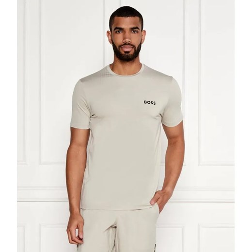 BOSS GREEN T-shirt Check TOC | Slim Fit | stretch ze sklepu Gomez Fashion Store w kategorii T-shirty męskie - zdjęcie 187749472