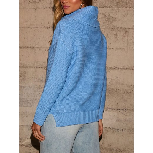 LA Angels Sweter w kolorze błękitnym La Angels M promocja Limango Polska