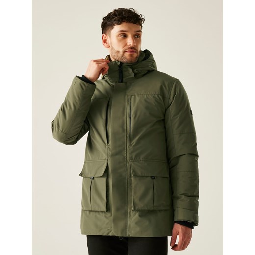 Regatta Kurtka zimowa &quot;Marron&quot; w kolorze khaki ze sklepu Limango Polska w kategorii Kurtki męskie - zdjęcie 187750712