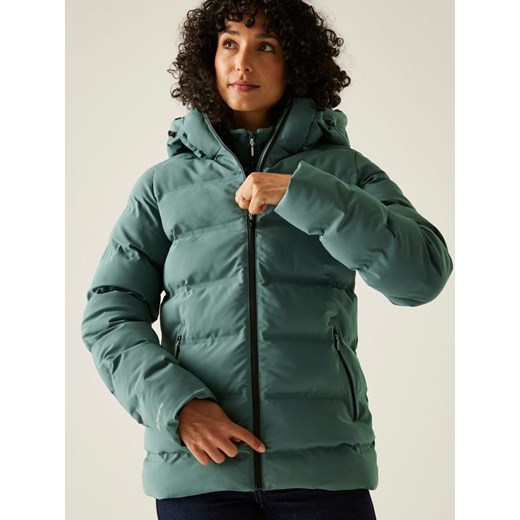 Regatta Kurtka pikowana &quot;Altoro Thermal&quot; w kolorze zielonym ze sklepu Limango Polska w kategorii Kurtki damskie - zdjęcie 187750874