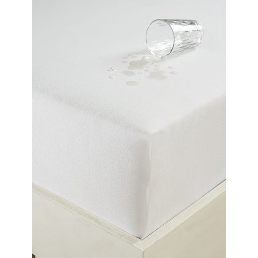 Colourful Cotton Prześcieradło w kolorze białym na gumce ze sklepu Limango Polska w kategorii Prześcieradła - zdjęcie 187752021