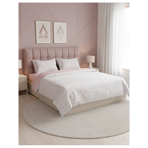 Mijolnir Komplet pościeli renforcé w kolorze biało-jasnoróżowym ze sklepu Limango Polska w kategorii Pościele - zdjęcie 187752061