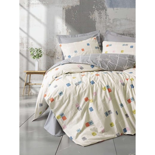 Mijolnir Komplet pościeli renforcé &quot;Evo&quot; w kolorze kremowym ze wzorem ze sklepu Limango Polska w kategorii Pościele - zdjęcie 187752134