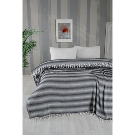 Mijolnir Narzuta &quot;Milo&quot; w kolorze kremowo-antracytowym ze sklepu Limango Polska w kategorii Tekstylia - zdjęcie 187752243